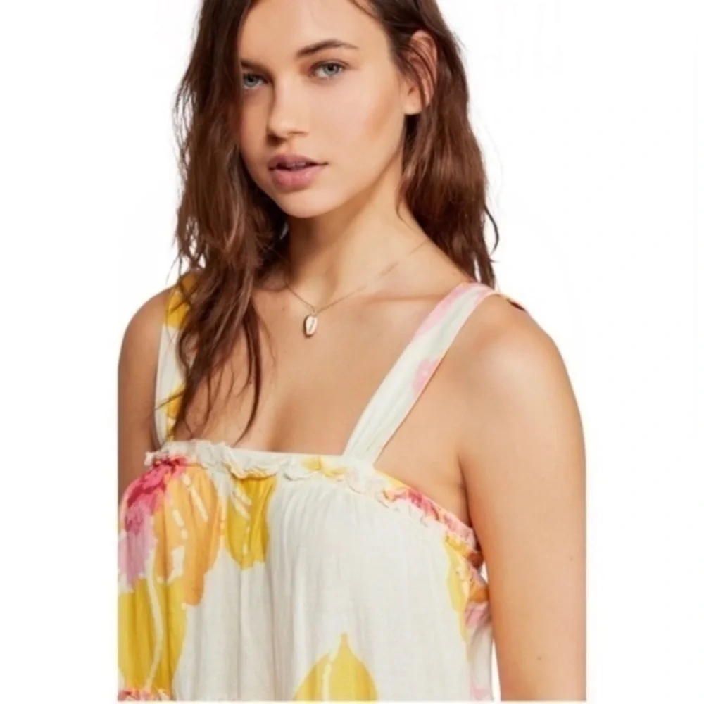 Free People Dress Midi Moonshine Floral